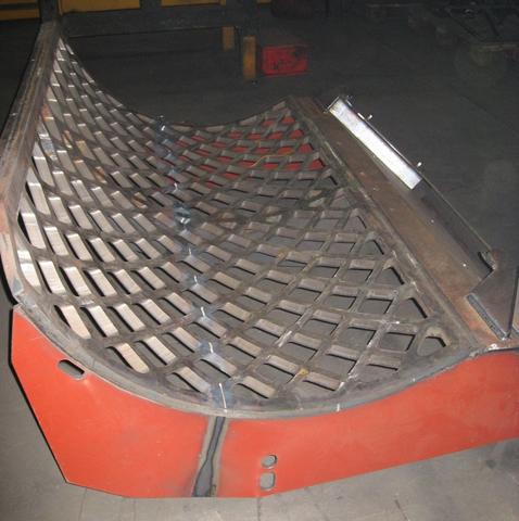 Grille pour broyeurs de végétaux
